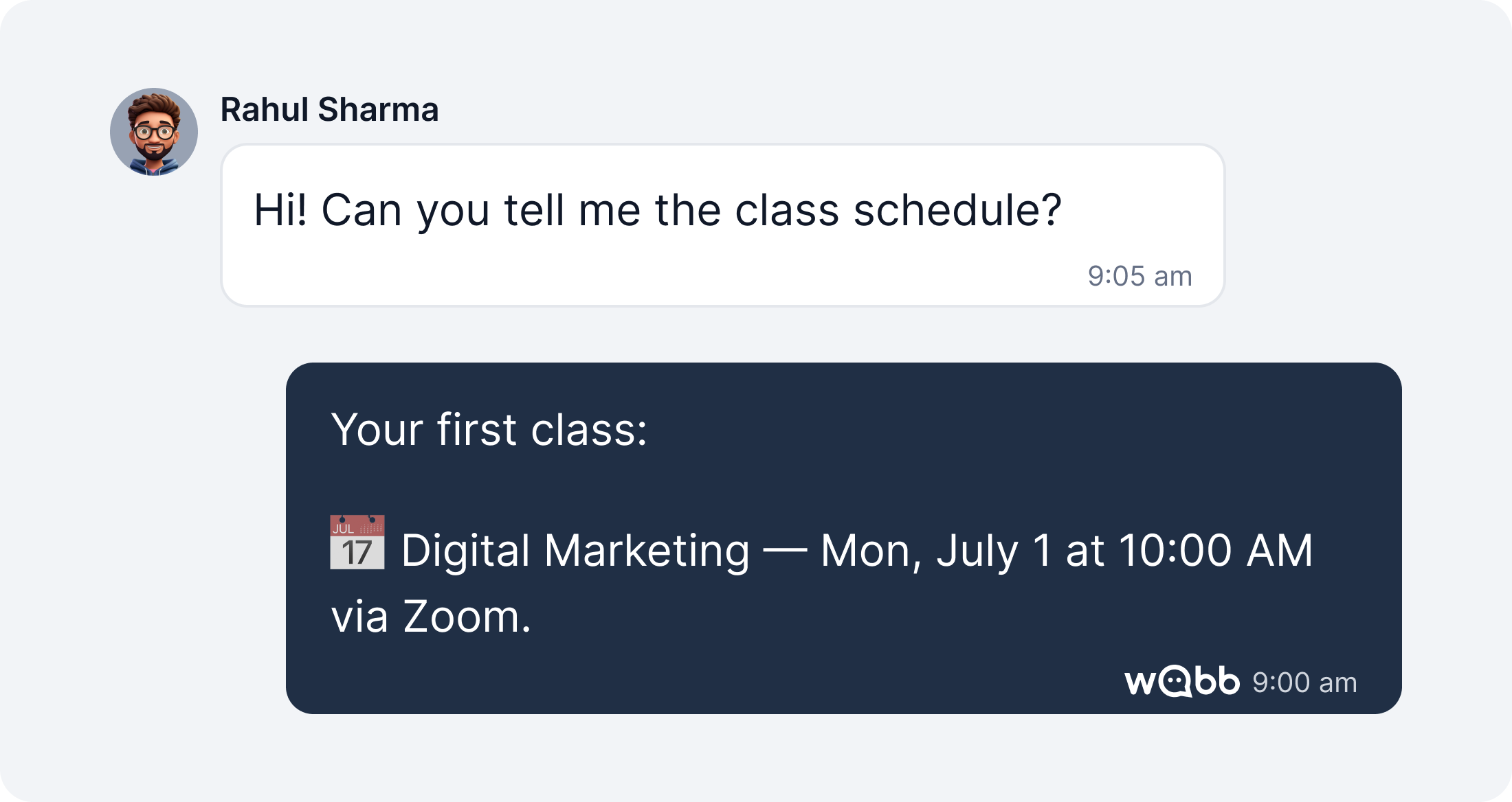 Illustration for Automate onboarding and class reminders